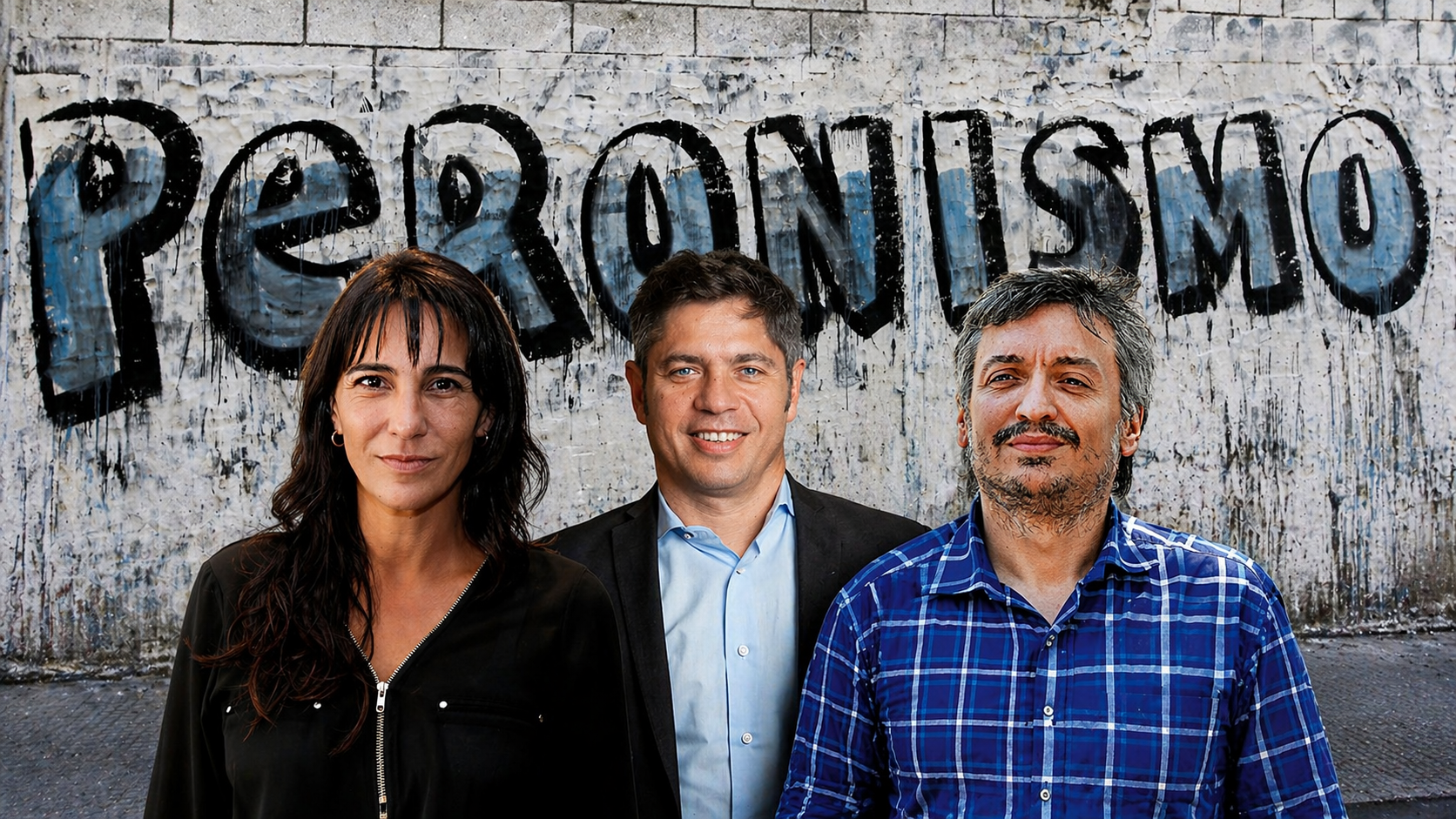 Natalia De la Sota Axel Kicillof Maximo Kirchner