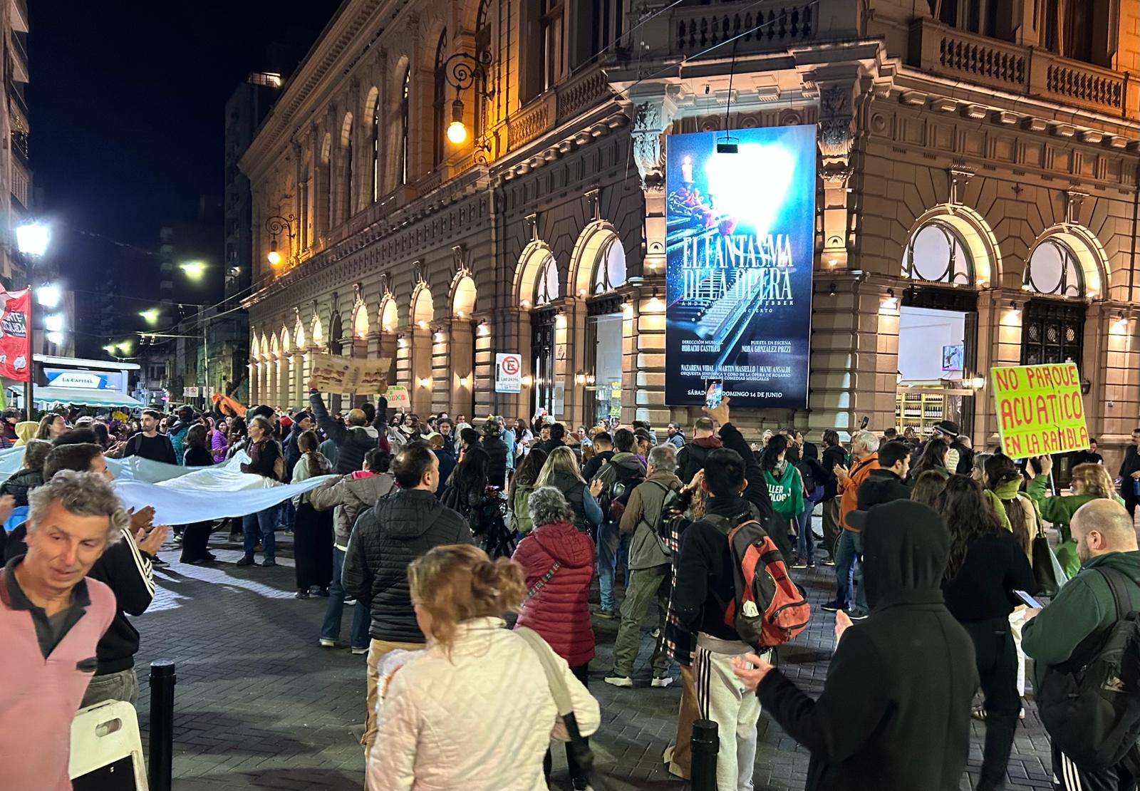 Protesta contra Javkin