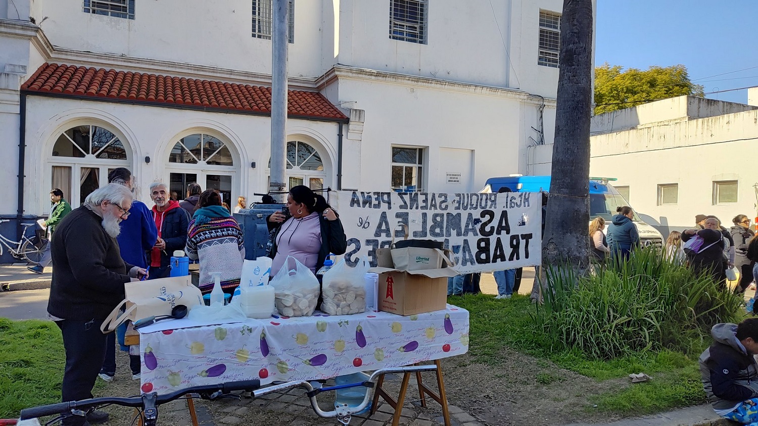 Trabajadores Hospital Roque Saenz Peña