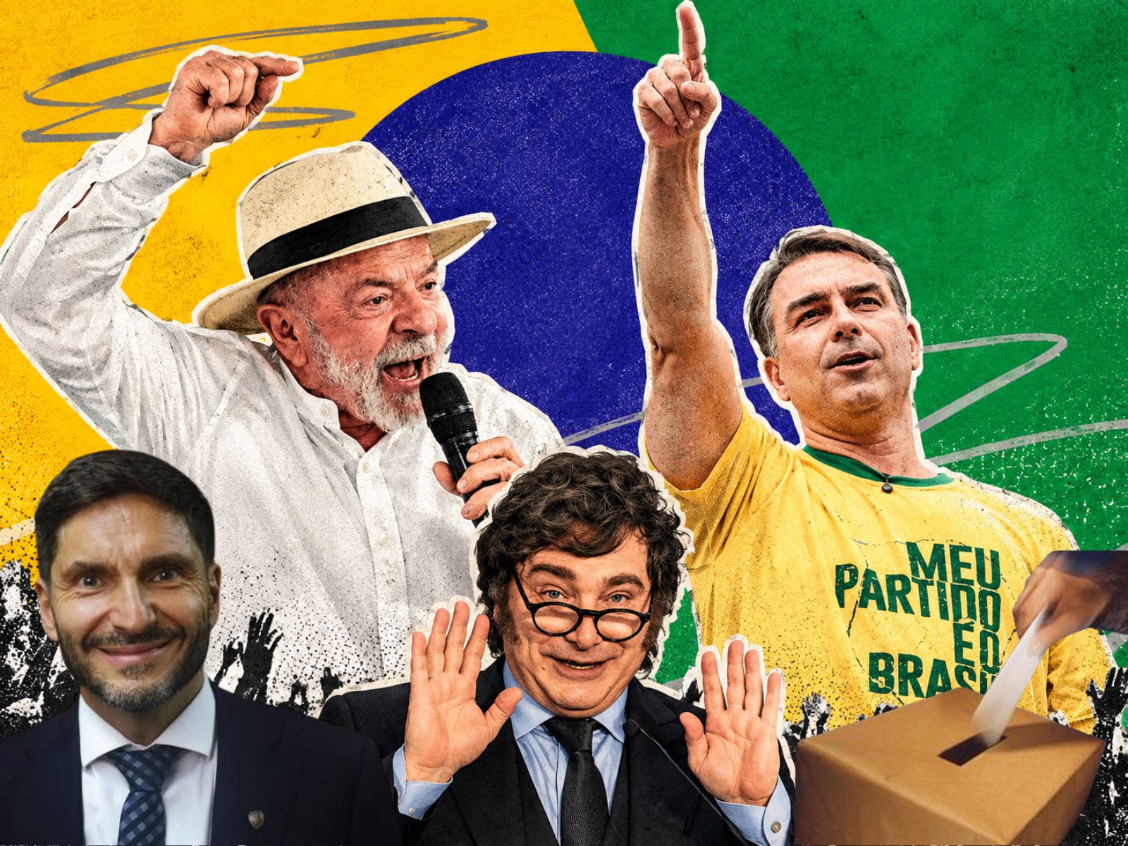 Elecciones Brasil Milei Pullaro
